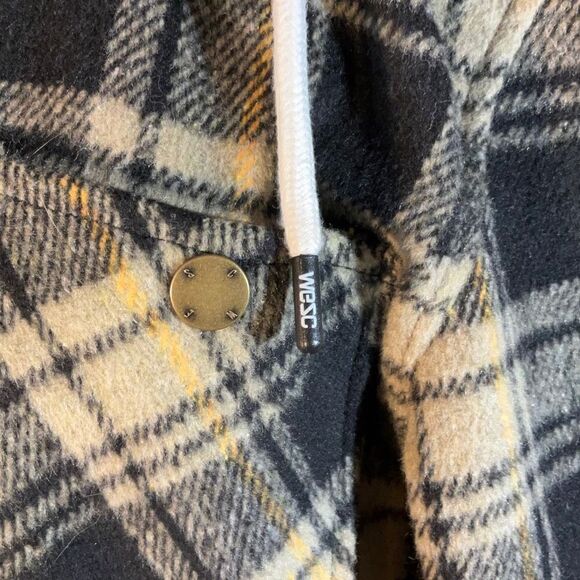 WeSC Liam Hoodie Shacket, Unisex Men- M, Women- L. NWT. Skater! Flannel … - Picture 10 of 13